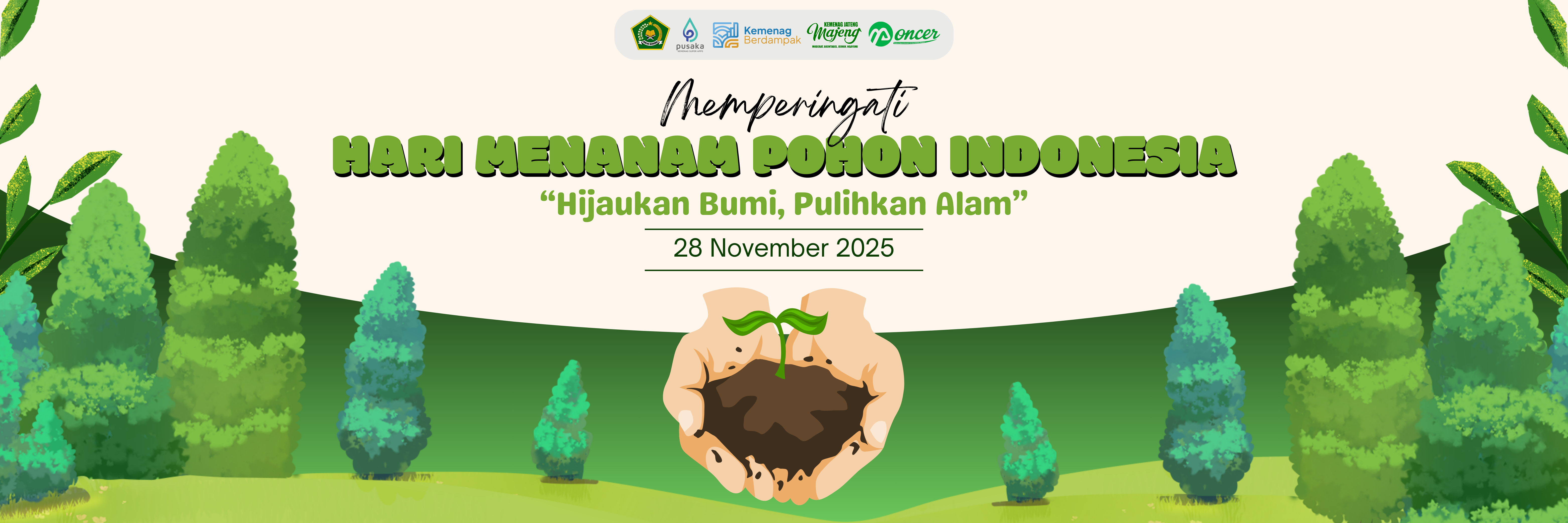 Peringati Hari Menanam Pohon Indonesia, Kemenag Ajak Hijaukan Bumi dan Pulihkan Alam